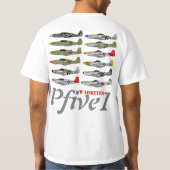 Pfive1 P-51 Mustang T-Shirt (Rückseite)