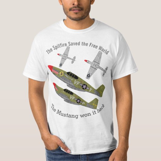 Pfive1 P-51 Sieger T-Shirt (Vorderseite)