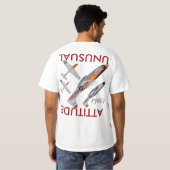 Pfive1 P-51 Ungewöhnlich Höhenlage T - Shirt- T - T-Shirt (Schwarz voll)