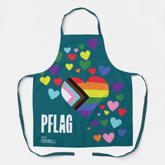 PFLAG All-Over Print Schürze für dunklen Hintergru (Vorderseite)