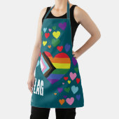 PFLAG All-Over Print Schürze für dunklen Hintergru (InSitu)