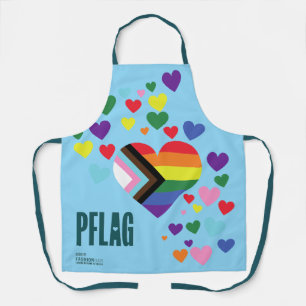PFLAG All-Over Print Schürze für hellen Hintergrun