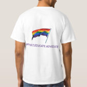 PFLAG UC T-Shirt (Rückseite)