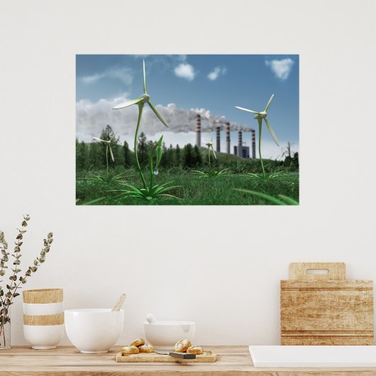 Pflanze 3 Poster (Küche)