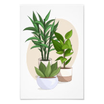Pflanze 3 Vector Poster Print von My Sims 4 CC