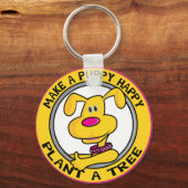 Pflanze A Baum Schlüsselanhänger (Vorderseite)