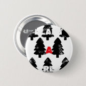 Pflanze A Baummuster Button (Vorne & Hinten)