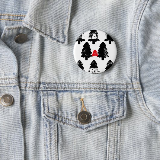 Pflanze A Baummuster Button (Beispiel)