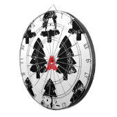 Pflanze A Baummuster Dartscheibe (Vorderseite rechts)