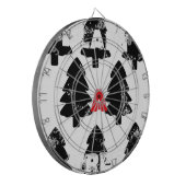 Pflanze A Baummuster Dartscheibe (Vorderseite Links)