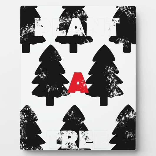 Pflanze A Baummuster Fotoplatte (Vorderseite)