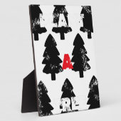 Pflanze A Baummuster Fotoplatte (Seite)