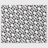 Pflanze A Baummuster Geschenkpapier (Flach)