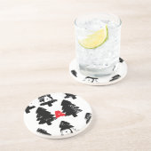 Pflanze A Baummuster Getränkeuntersetzer (Seite)