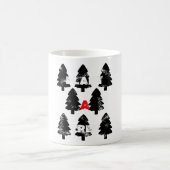 Pflanze A Baummuster Kaffeetasse (Mittel)