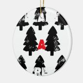 Pflanze A Baummuster Keramikornament (Links)