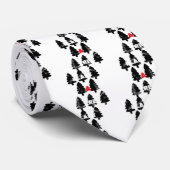 Pflanze A Baummuster Krawatte (Gerollt)