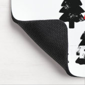 Pflanze A Baummuster Mousepad (Ecke)