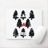 Pflanze A Baummuster Mousepad (Mit Mouse)