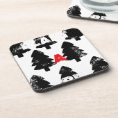 Pflanze A Baummuster Untersetzer (Linke Seite)