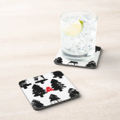 Pflanze A Baummuster Untersetzer (Rechte Seite)