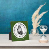 Pflanze A Blume Tabletop Plaque mit Easel Fotoplatte (InSitu)