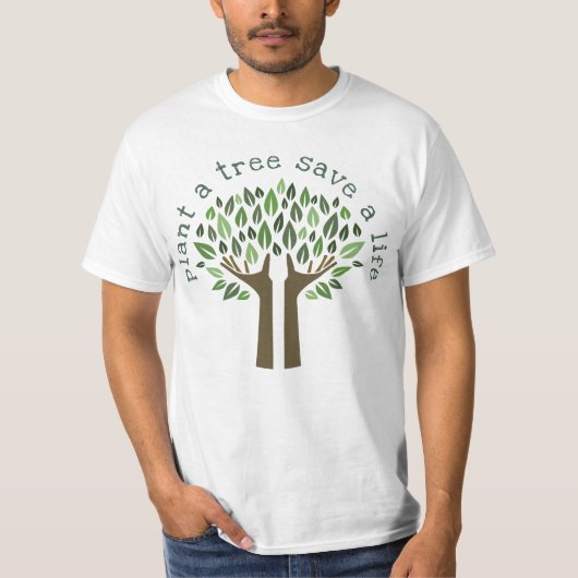 Pflanze a Tree T-Shirt (Vorderseite)
