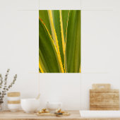 Pflanze Abstrakt Poster (Küche)