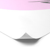 Pflanze Abstrakte Linie Art Poster (Ecke)