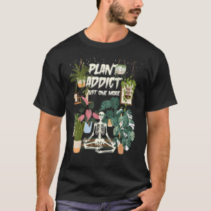 Pflanze Addict Philodendron Micans Monstera Albo H T-Shirt