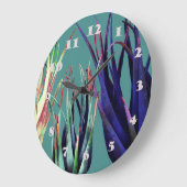 Pflanze Aloe Vera Wall Uhr (Winkel)