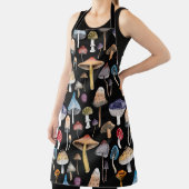 Pflanze: Aquarellpilze, Blätter pattern Schürze (InSitu)