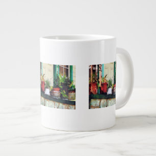 Pflanze auf Porch Jumbo-Tasse