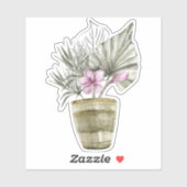 Pflanze-Aufkleber Aufkleber (Blatt)