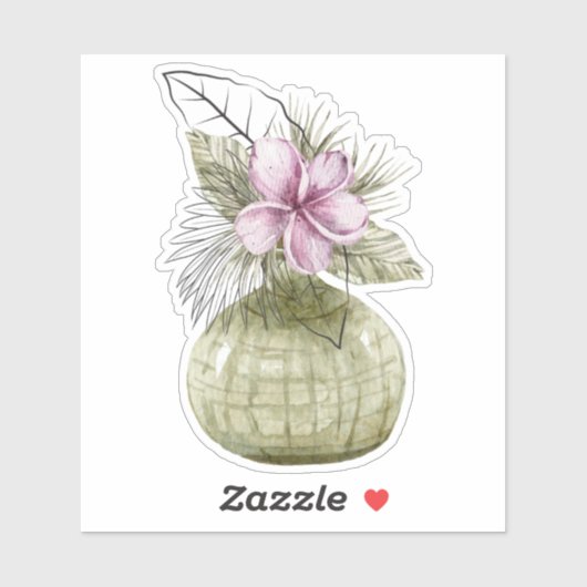 Pflanze-Aufkleber Aufkleber (Blatt)