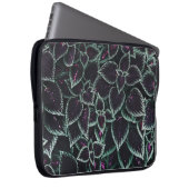 Pflanze aus grünen Blättern Laptopschutzhülle (Vorne Rechts)
