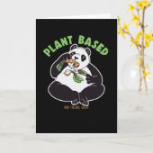 PFLANZE BASED PANDA KARTE (Gelbe Blume)