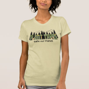 Pflanze Bäume - Rett unseren Planeten, Natur T - S T-Shirt