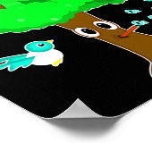 Pflanze Bäume schützen Umwelt Poster (Ecke)