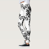 Pflanze bei Silhouetten Leggings (Links)