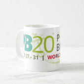 Pflanze Biology 2020 Weltgipfel Tasse (Vorderseite Links)