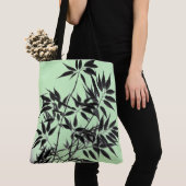 Pflanze "Black and Mint Green" Tasche (Von Nahem)
