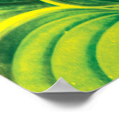 Pflanze - Blätter für Jugendherbergen Poster (Ecke)