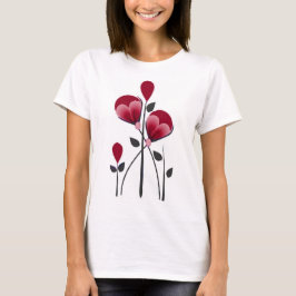 Pflanze, Blätter und Blume Tee Shirt