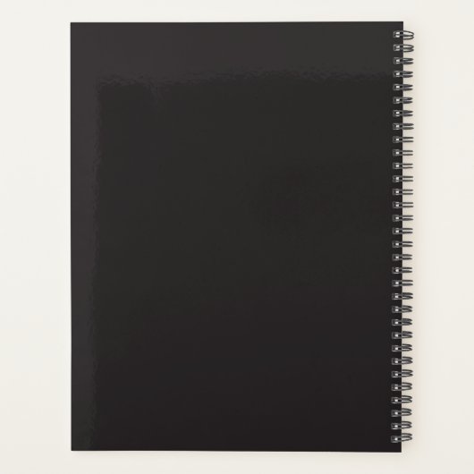 Pflanze Blumengepflasterte Wasserfarben Zitronenga Planer (Rückseite)