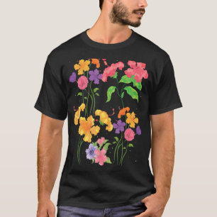 Pflanze Botanik Blume Blumenstrauß Botan T-Shirt