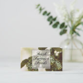 Pflanze Buds | Gerste Wheat Hops Visitenkarte (Stehend Vorderseite)