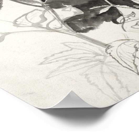 Pflanze | Carel Adolph Cachet Poster (Ecke)