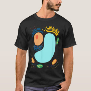 Pflanze Cell Simple Funny Quick Lazy Halloween-Par T-Shirt
