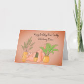 Pflanze Daddy Birthday Karte (Vorderseite)